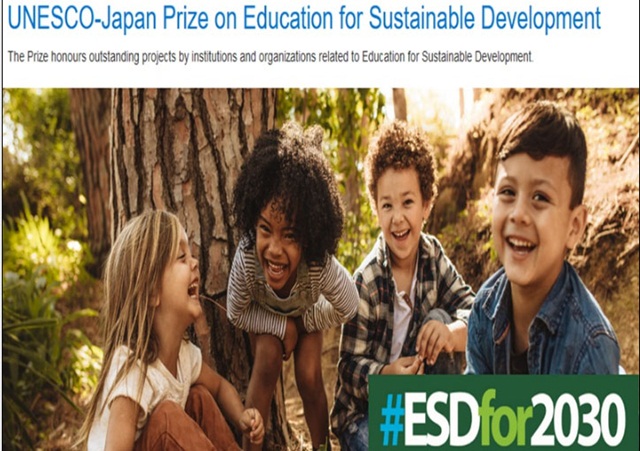 UNESCO-Japan Prize on ES